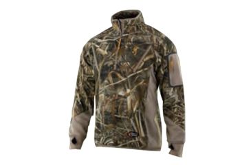 Image of Browning Dirty Bird Smoothbore Fleece, 1/4-Zip, Mossy Oak Break-Up Infinity,Medium 3016221902