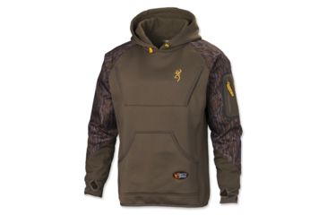 Image of Browning Dirty Bird Smoothbore Fleece Hoodie,Mossy oak Break-Up Infinity,Extra Large 3016231904