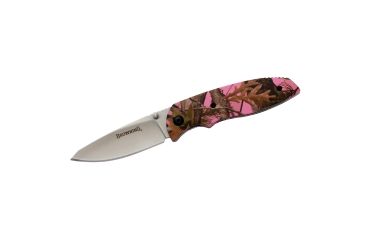Image of Browning EDC Folder Knife, Pink Camo, 3220250