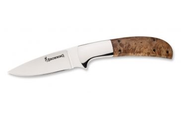 Image of Browning Escalade Brown Handle,Drop Point SS Fixed Blade Knife 322664
