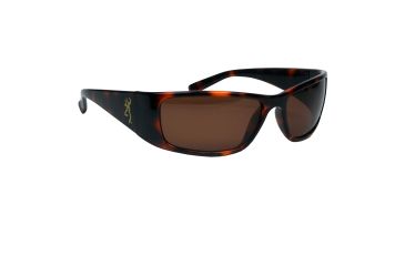 Image of Browning Eyewear Boss Tortoise TR90 Frame Amber CR39 Polarized Lens BRN-BOS-004