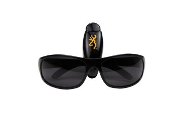 Image of Browning Eyewear Gold Buckmark Visor Clip BRN-VC-01