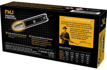 Image of Browning FMJ Target .350 Legend 124 grain Full Metal Jacket Brass Cased Centerfire Rifle Ammo, 20 Rounds, B192803501