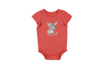 Image of Browning Girls Chipmunk Bodysuit, Hot Coral, 12 Months, A000010960505