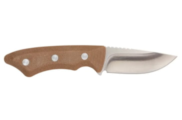 Image of Browning Guide Series Fixed Blade Knife, 3in, Sandvik 14C28N, Drop Point, Composite Handle, Split Grain Leather, 3220498B
