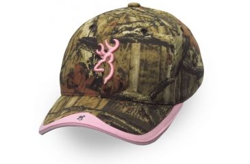 Image of Browning Gunner Camo Cap, Mossy Oak Break-Up Infinity/Pink Black, 2X 308129205