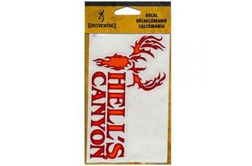 Image of Browning Hells Canyon 4in. Flame Decal 3922334324