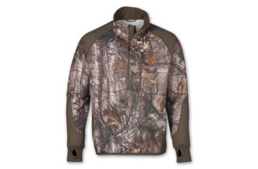 Image of Browning Hells Canyon Jacket, HC Performance FLC 1/4 Zip MOINF, M 3045842002