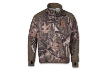 Image of Browning Hells Canyon Jacket, HC Performance FLC 1/4 Zip RTX, M 3045842402