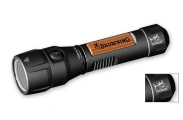 Image of Browning High Power Model 5305 2AA Flashlight - Rocky Mountain Elk Foundation Black Walnut 3715305