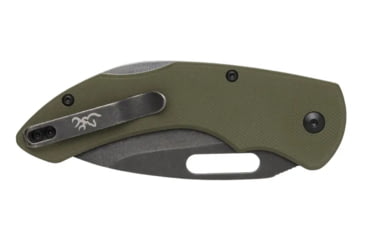 Image of Browning Hidden Hollow Folding Knife, 3in, D2 High Carbon Steel, Drop Point, G10 Handle, N, 3220506