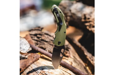 Image of Browning Hidden Hollow Folding Knife, 3in, D2 High Carbon Steel, Drop Point, G10 Handle, N, 3220506