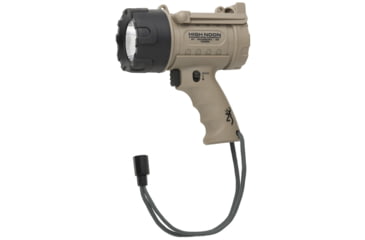 Image of Browning High Noon Power Pro Compact Rechargeable LED Spotlight, 1250 Lumens, FDE, 3717000