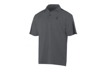 Image of Browning Highline Polo Shirt,Dark Heather,Extra Large 3010706904