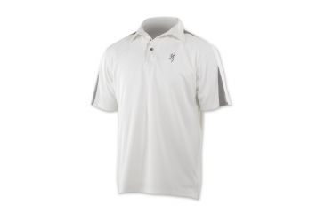 Image of Browning Highline Polo Shirt White 2XL 3010704705