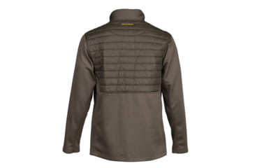 Image of Browning Hybrid 1/4 Zip Baselayer Shirt - Mens, Extra Large, Major Brown, 3010969804