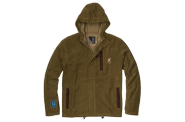 Image of Browning Hydro-Fleece Jacket - Mens, Dark Olive, Medium, 3041218402