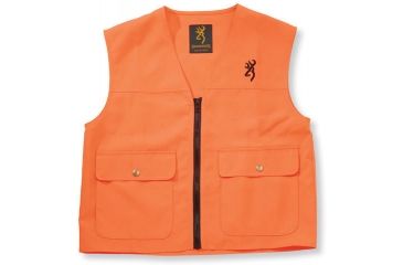 Image of Browning Junior Safety Vest, Blaze, L 3055000103