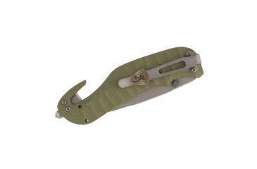 Image of Browning Knife,Duration Belt Cut Fixed Blade Knife, Green, 320174BLB