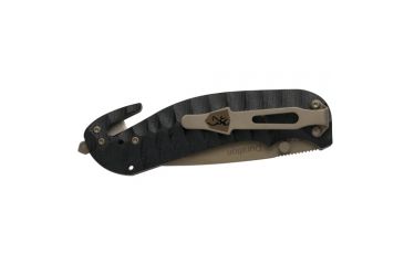 Image of Browning Knife,Duration Belt CutFixed Blade Knife, Black, 320173BLB
