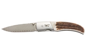 Image of Browning Knife Illusion Stag - Fixed Blade, 3220370B