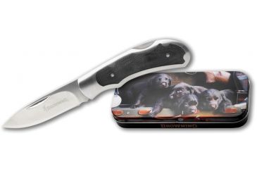 Image of Browning Lab Puppy with Tin BR878