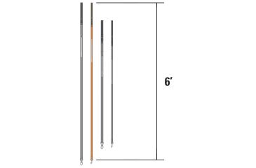 Image of Browning Leash,Perf,6ftx5/8in, Safety Orange BPT2007