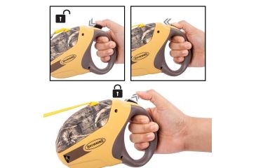 Image of Browning Leash,Retractable,Lg,16ft,Blades, Mossy Oak Blades BPT2012