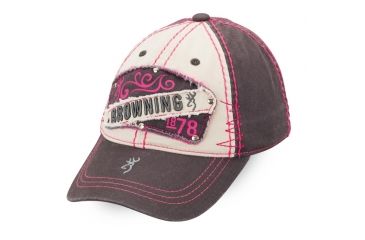 Image of Browning Libby Cap,Charcoal/Khaki 308247891