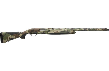 Image of Browning Maxus II 3.5in Field Semi-Auto Shotgun, 12 Gauge, 26in BBL, Synthetic Woodland Stock, Camo, 11765205