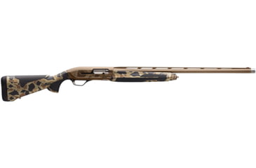 Image of Browning Maxus II Wicked Wing 3.5in Field Semi-Auto Shotgun, 12 Gauge, 28in BBL, Synthetic Vintage Tan Stock, Camo, 11739204
