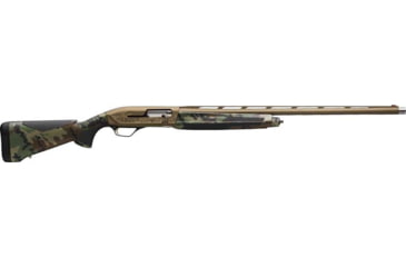 Image of Browning Maxus II Wicked Wing 3.5in Field Semi-Auto Shotgun, 12 Gauge, 28in BBL, Synthetic Woodland Stock, Camo, 11764204