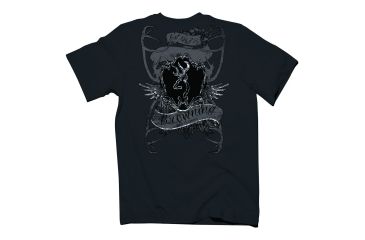 Image of Browning Mens Antler Crest S/S Tee,Black, L BRD010056.099900.L