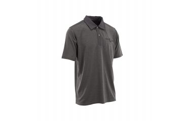 Image of Browning Mens Bristol Polo, Heather Castlerock, Small, A000328600102
