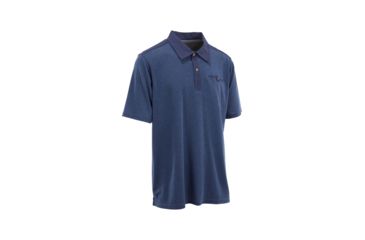 Image of Browning Mens Bristol Polo, Heather Limoges, Small, A000328640102