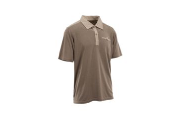 Image of Browning Mens Bristol Polo, Heather Pine Bark, Small, A000328620102