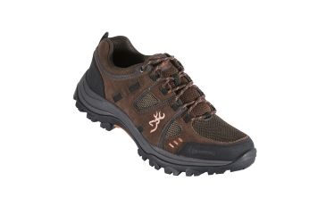 Image of Browning Mens Buck Pursuit Trail Shoes, Frost Gray / Dark Citron F000006400128