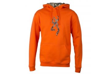 Image of Browning Mens Buckmark Camo Sweatshirt, Salamander, XL BRI010012.316334.XL