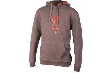 Image of Browning Mens Buckmark Camo Sweatshirt, Mudslide, S BRI010012.875326.S