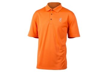 Image of Browning Mens Caney Polo,Salam and er, Salamander, XXL BRI010033.316258.XXL