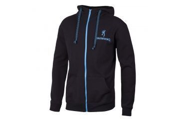 Image of Browning Mens Chattooga Full-Zip, Black, S BRI010027.099325.S