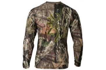 Image of Browning Mens Wasatch Vapor Max Long Sleeve Shirt,Mossy Oak Break-Up Country,M 3018820302