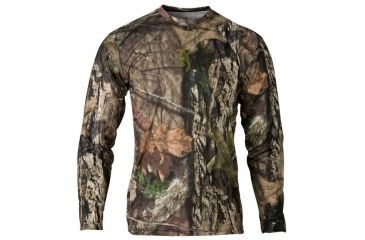 Image of Browning Mens Wasatch Vapor Max Long Sleeve Shirt,Mossy Oak Break-Up Country,M 3018820302