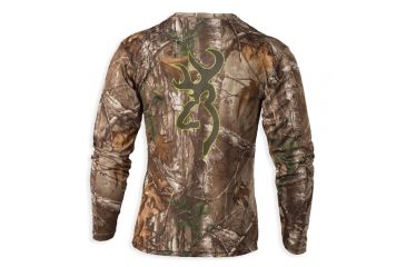 Image of Browning Mens Wasatch Vapor Max Long Sleeve Shirt,Mossy Oak Shadow Grass Blades,S 3018822501