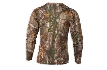Image of Browning Mens Wasatch Vapor Max Long Sleeve Shirt,Mossy Oak Shadow Grass Blades,XL 3018822504
