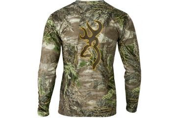Image of Browning Mens Wasatch Vapor Max Long Sleeve Shirt,Realtree Max1,XL 3018822304