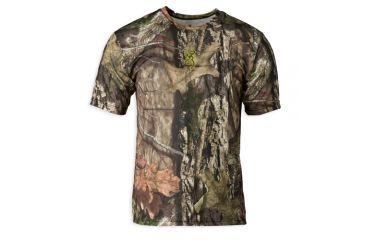 Image of Browning Mens Wasatch Vapor Max Short Sleeve Shirt,Mossy Oak Shadow Grass Blades,M 3018812502