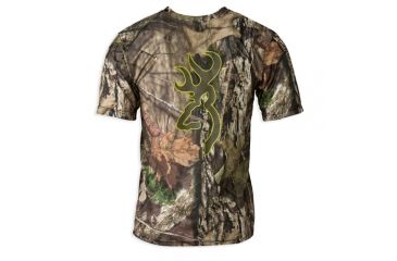 Image of Browning Mens Wasatch Vapor Max Short Sleeve Shirt,Mossy Oak Shadow Grass Blades,S 3018812501