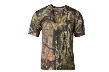 Image of Browning Mens Wasatch Vapor Max Short Sleeve Shirt,Mossy Oak Shadow Grass Blades,XL 3018812504