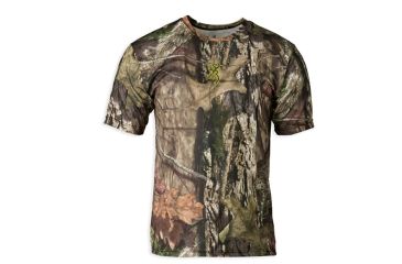Image of Browning Mens Wasatch Vapor Max Short Sleeve Shirt,Mossy Oak Shadow Grass Blades,XL 3018812504
